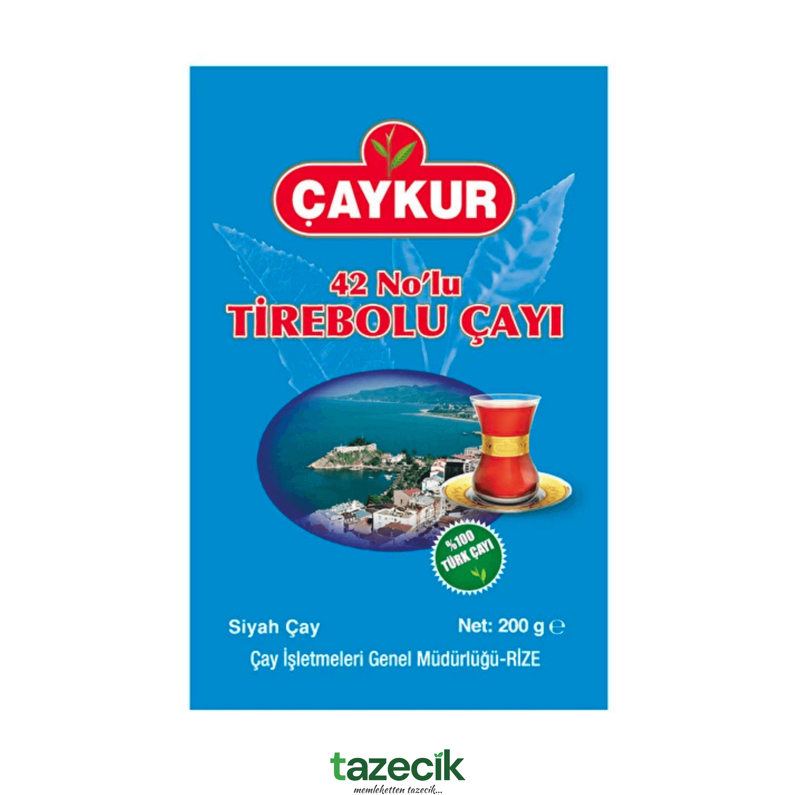 42 Nolu Tirebolu Çayı – Organik - 500 g Tazecik
