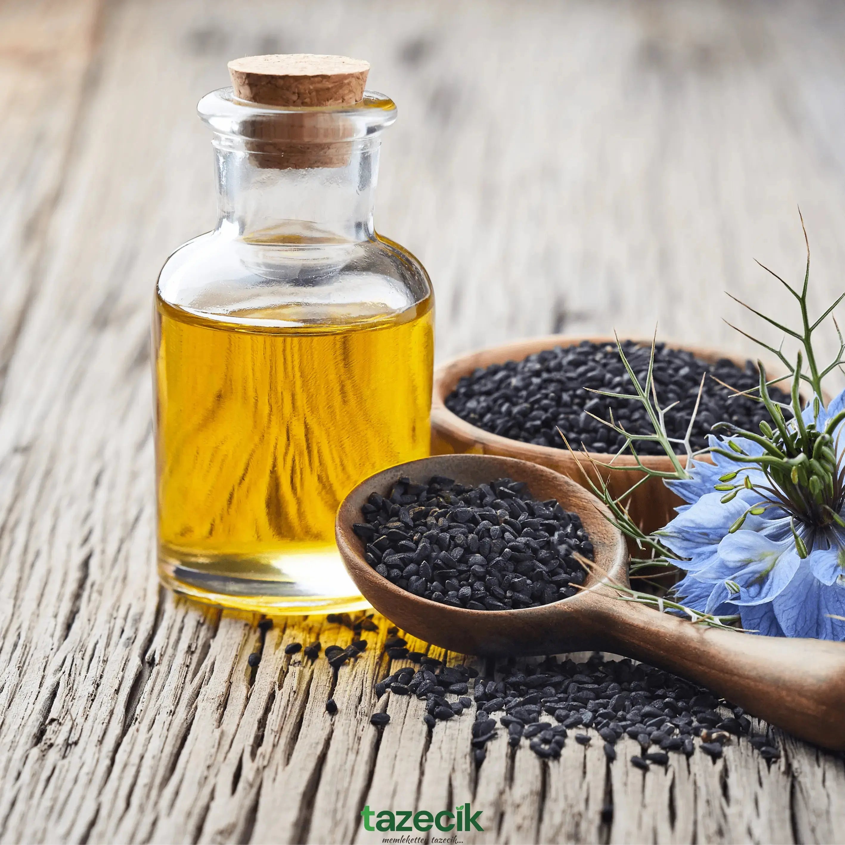 Doğal Çörek Otu Yağı - 250ml (c) Tazecik