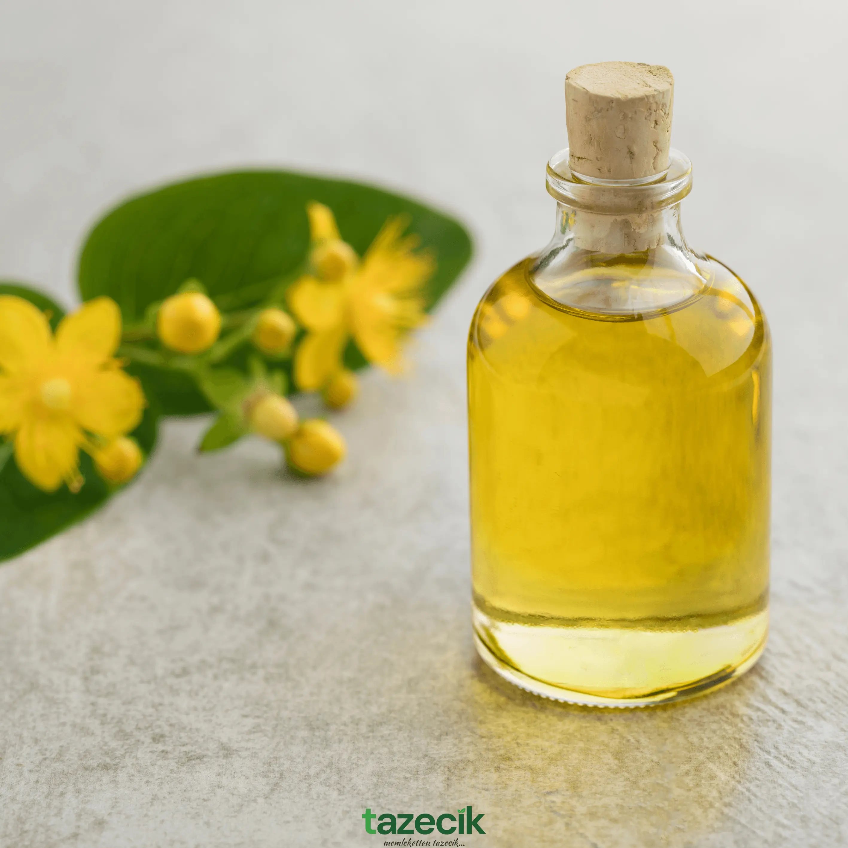 Kantaron Yağı - Doğal - 250ml Tazecik