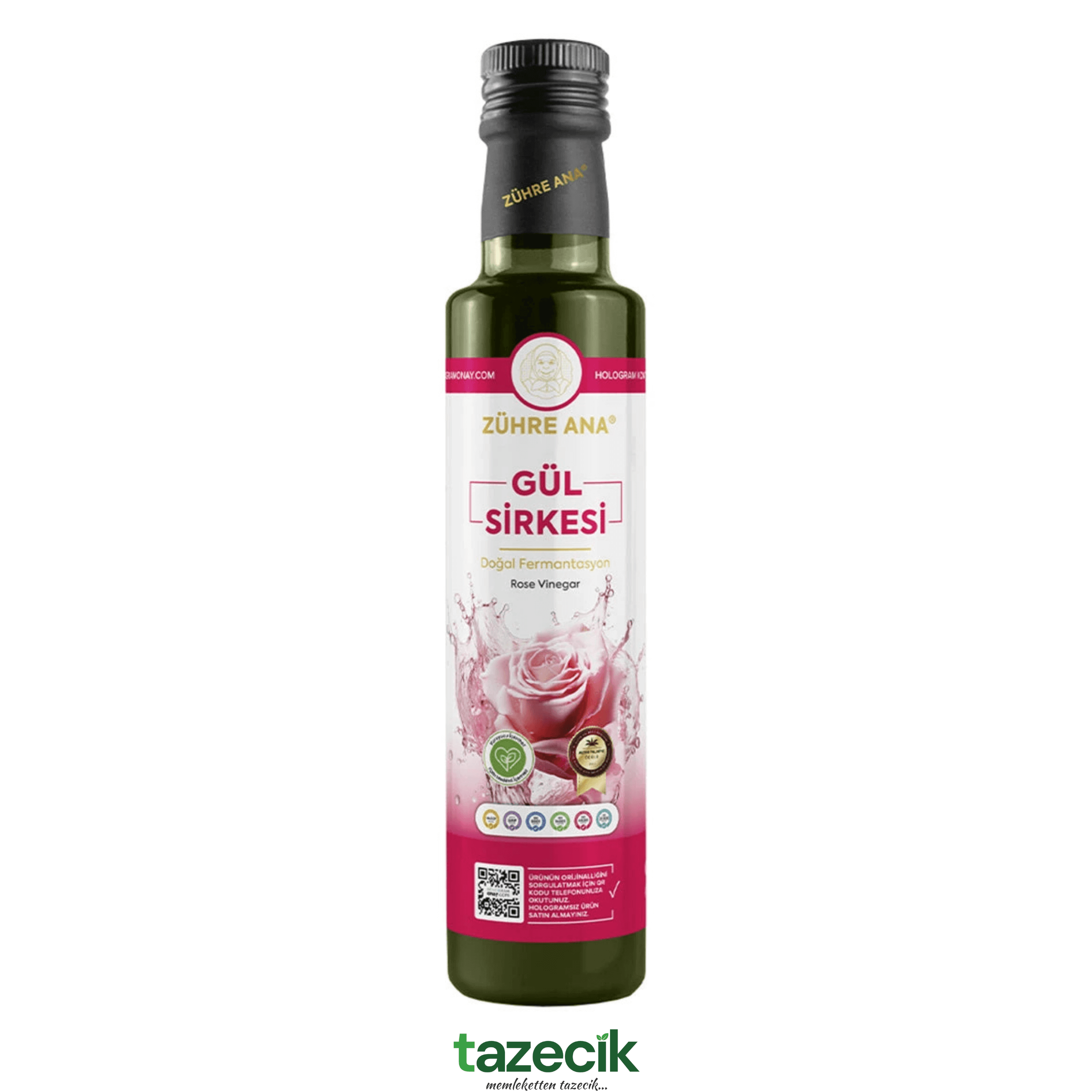 Zühre Ana Gül Sirkesi - 500ml Tazecik