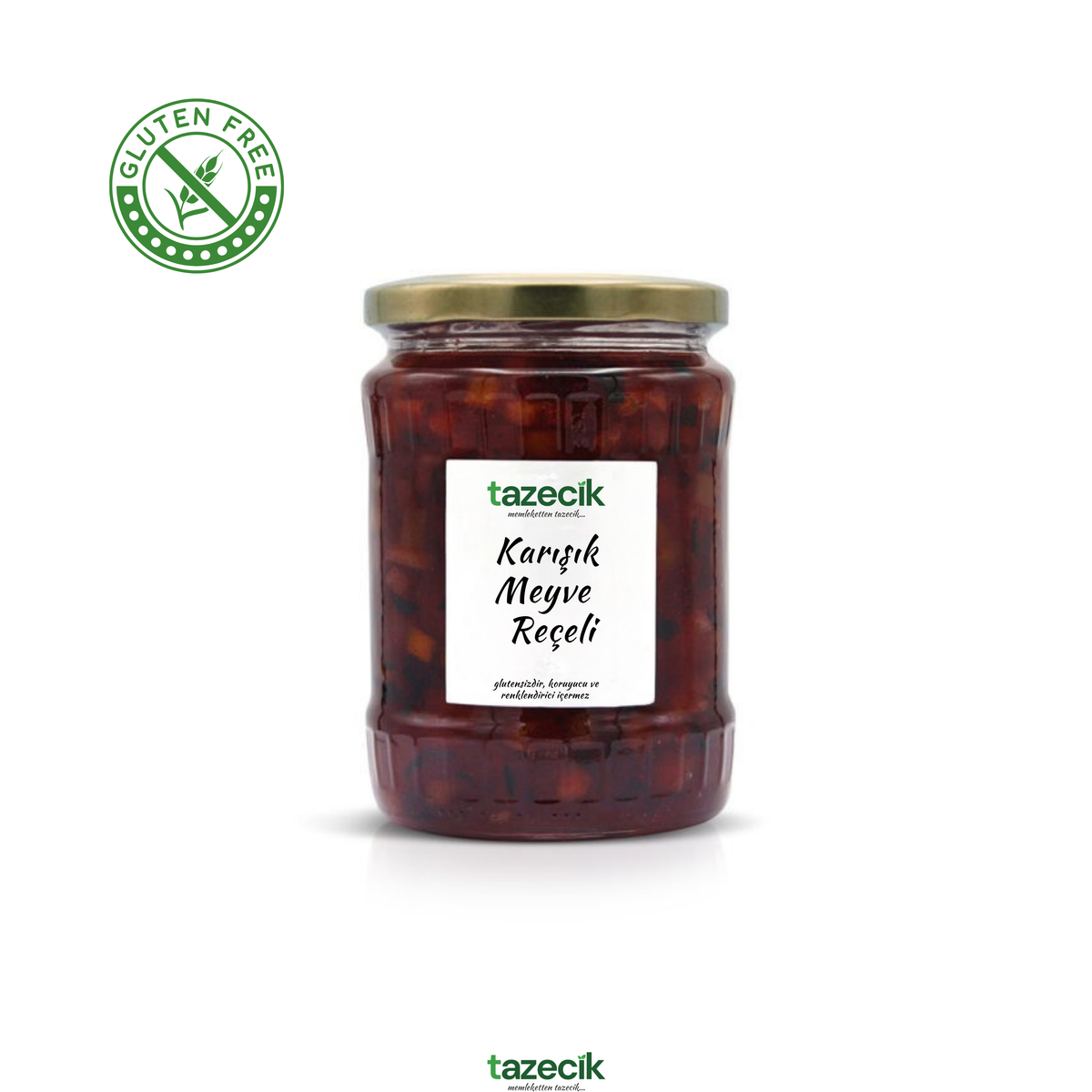 Karışık Meyve Reçeli – 750g Glutensiz