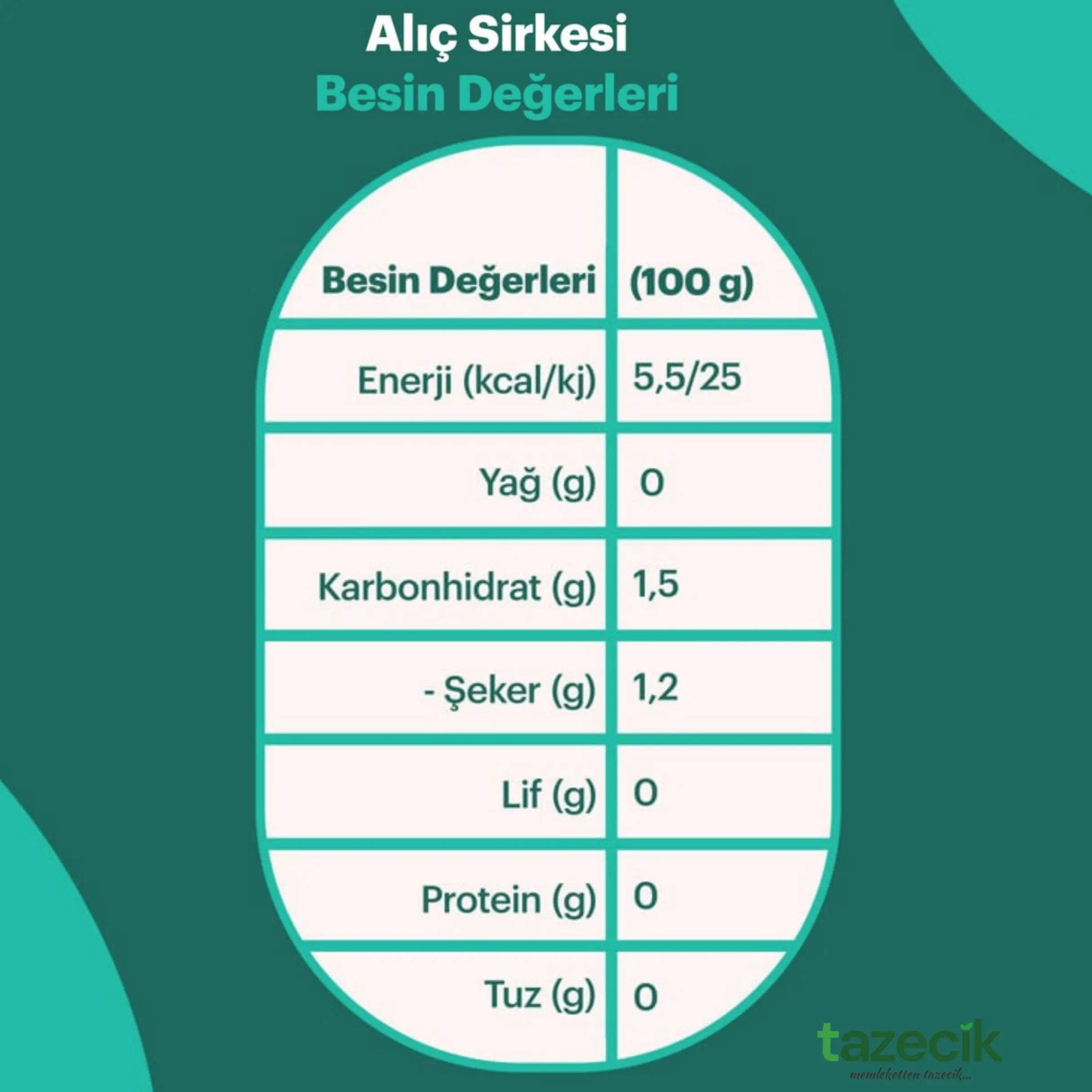 Organik Alic Sirkesi- BeyOrganik 500ml Tazecik