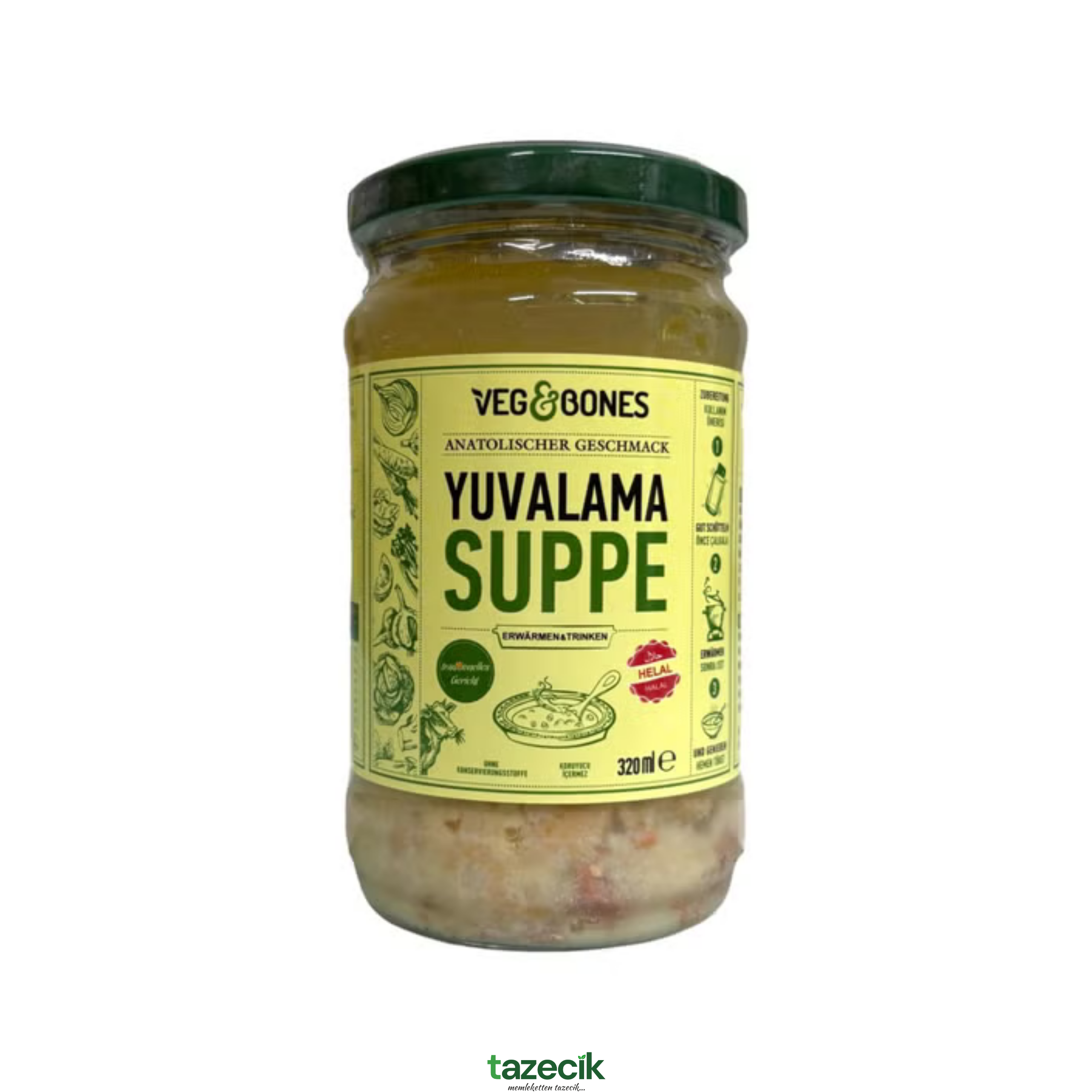Yuvalama çorbası- Veg&Bones- 320ml