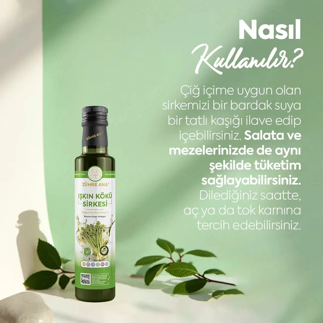 Zühre Ana Işkın Kökü Sirkesi - 500ml Tazecik